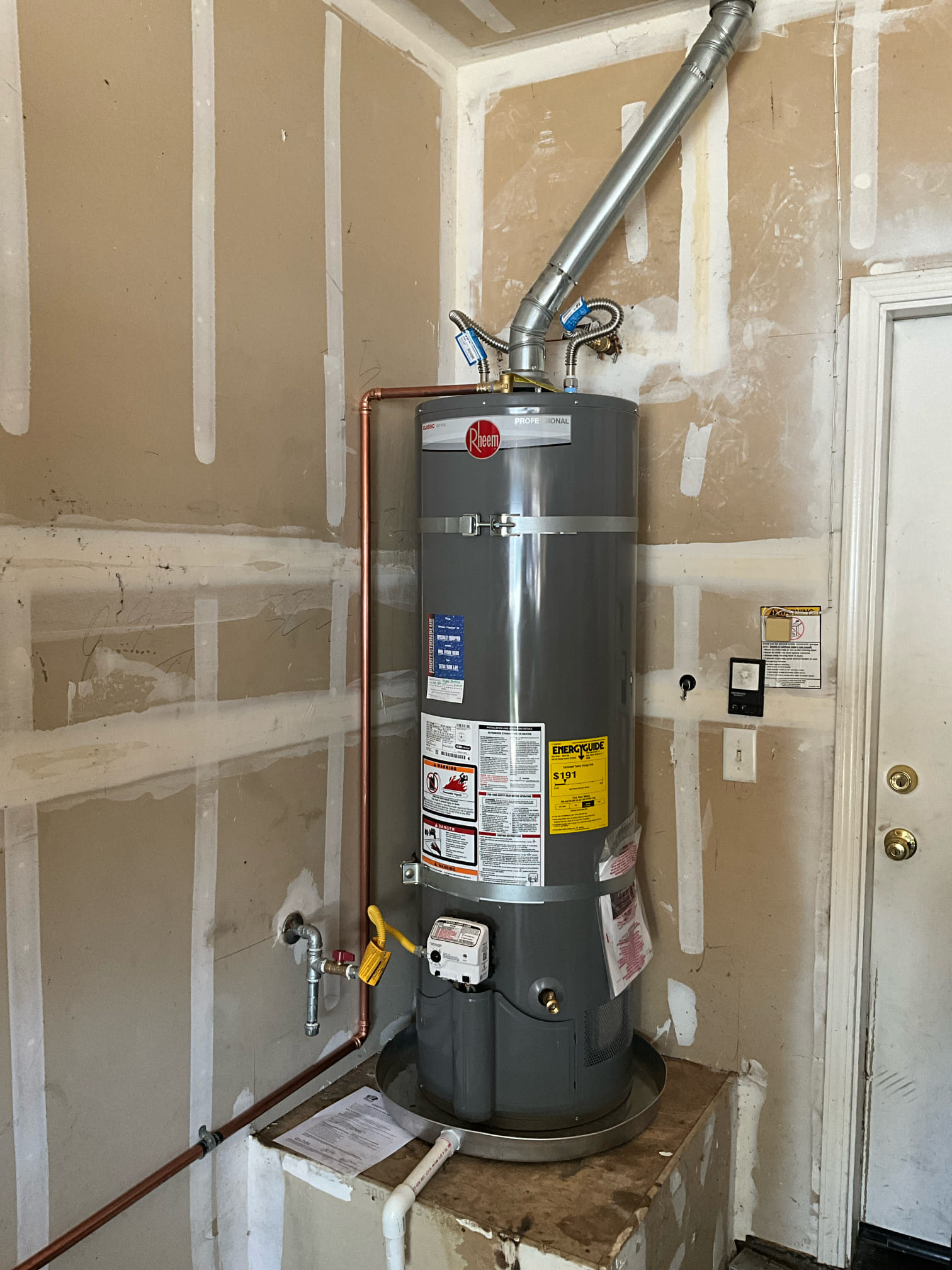 Stunning Water Heater Installation 